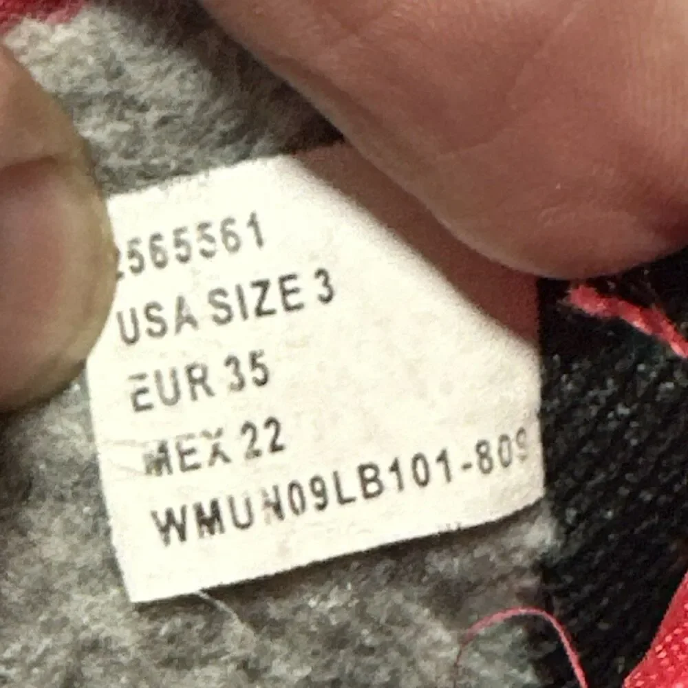 Red Quilted Mid-Calf Winter Snow Boots - Kids Size 3